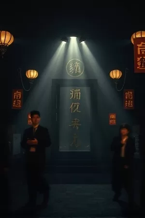 造物者手稿纪录片竖版封面，金属工作台与设计图纸